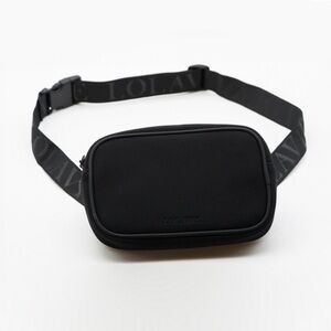 LolaVie Black Crossbody/Fanny Pack Bag